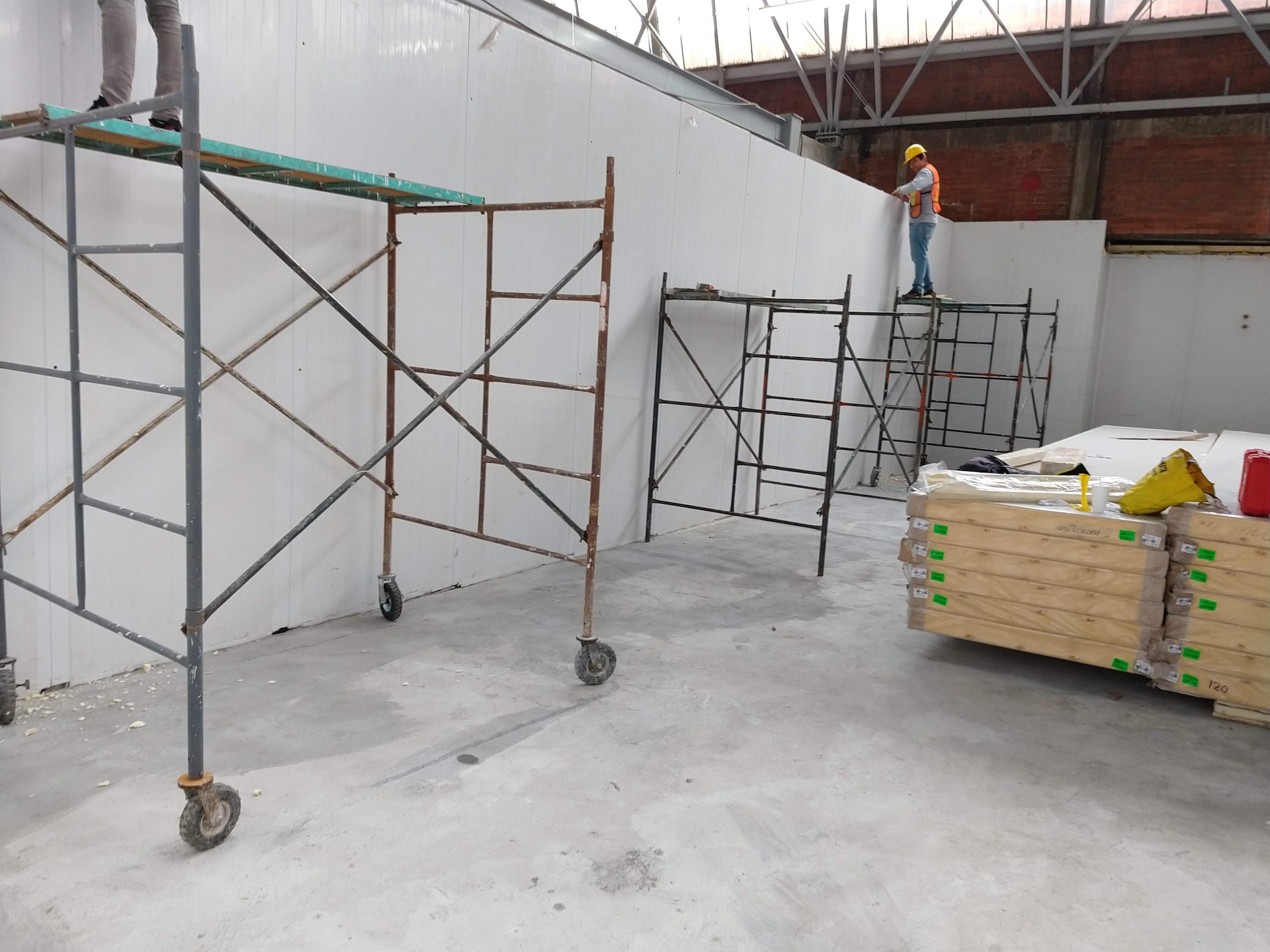 Armado de cámara frigorífica